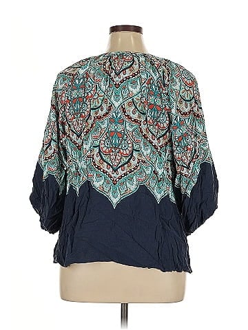 Ruby Rd. 3/4 Sleeve Blouse (view 2)