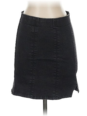 Jolt Denim Skirt (view 1)