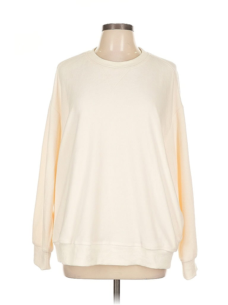 Click to view more detailed imagery on our partner's website Pre-owned Grade & Gather Sweatshirt In White