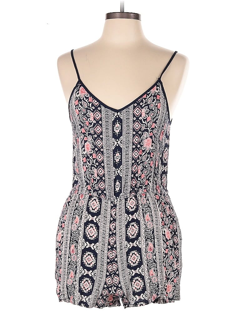 Pre-owned Angie Romper In Blue