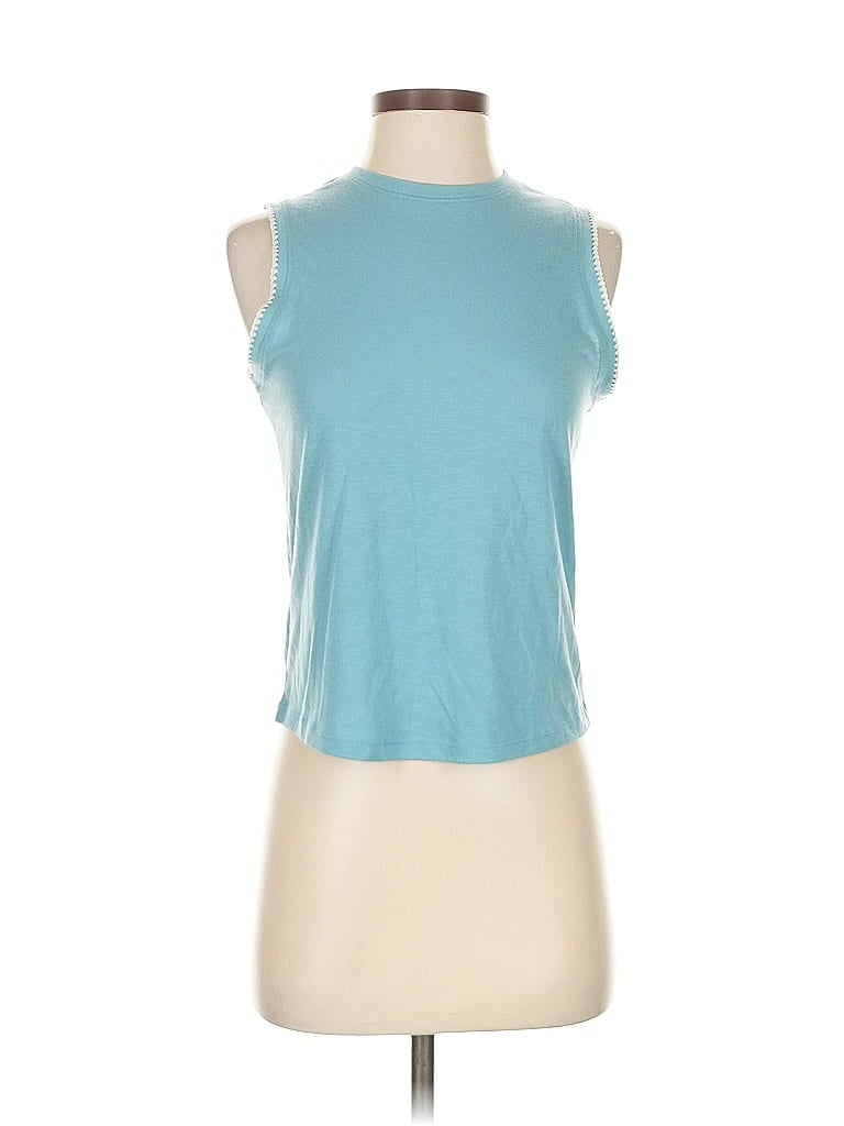Pre-owned Nike Sleeveless T-shirt In Blue