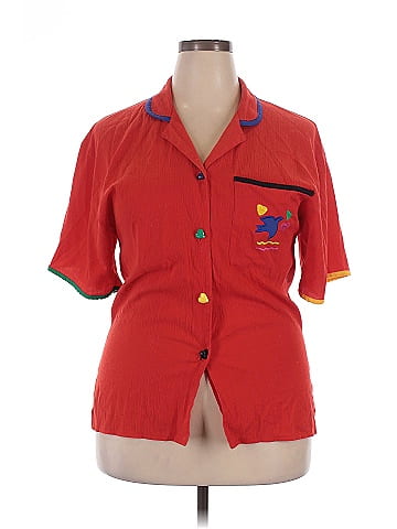 Jessica Howard Short Sleeve Button-Down Shirt (view 1)