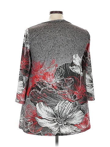 Lily by Firmiana 3/4 Sleeve Top (view 2)