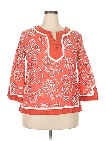 JM Collection 3/4 Sleeve Blouse (view 1)