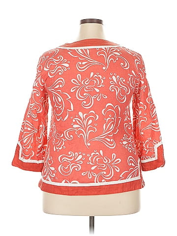 JM Collection 3/4 Sleeve Blouse (view 2)