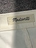 Madewell 100% Cotton Hearts Ivory Jeans Size 25 waist - photo 4