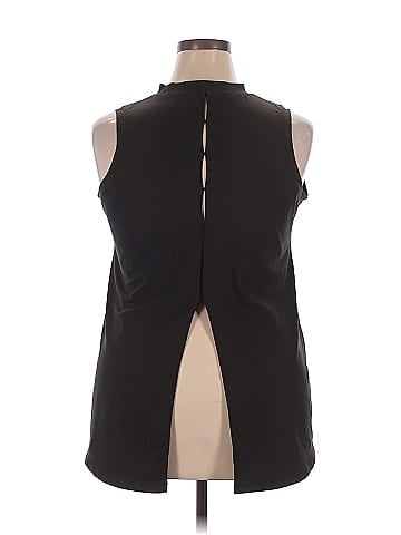 Tail Sleeveless Blouse (view 2)
