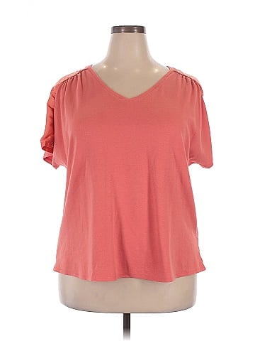 JM Collection Short Sleeve Top (view 1)