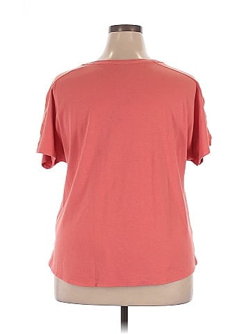 JM Collection Short Sleeve Top (view 2)