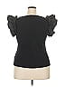 Pomander Place 100% Cotton Black Short Sleeve Top Size 3X - photo 2