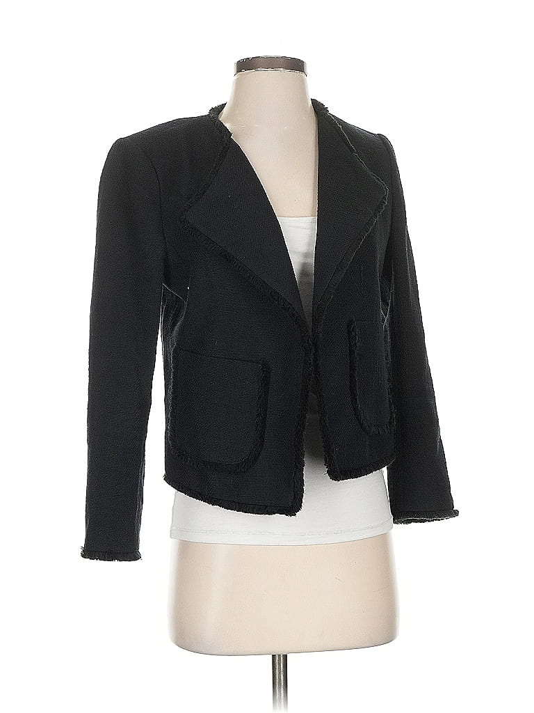 Pre-owned Ann Taylor Cardigan Sweater In Black