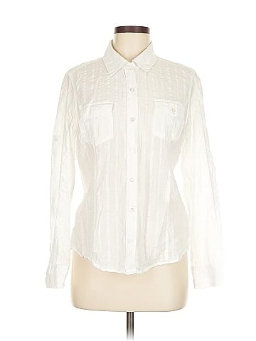 Jones New York Sport Long Sleeve Button-Down Shirt (view 1)