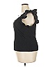 Pomander Place 100% Cotton Black Short Sleeve Top Size 3X - photo 4