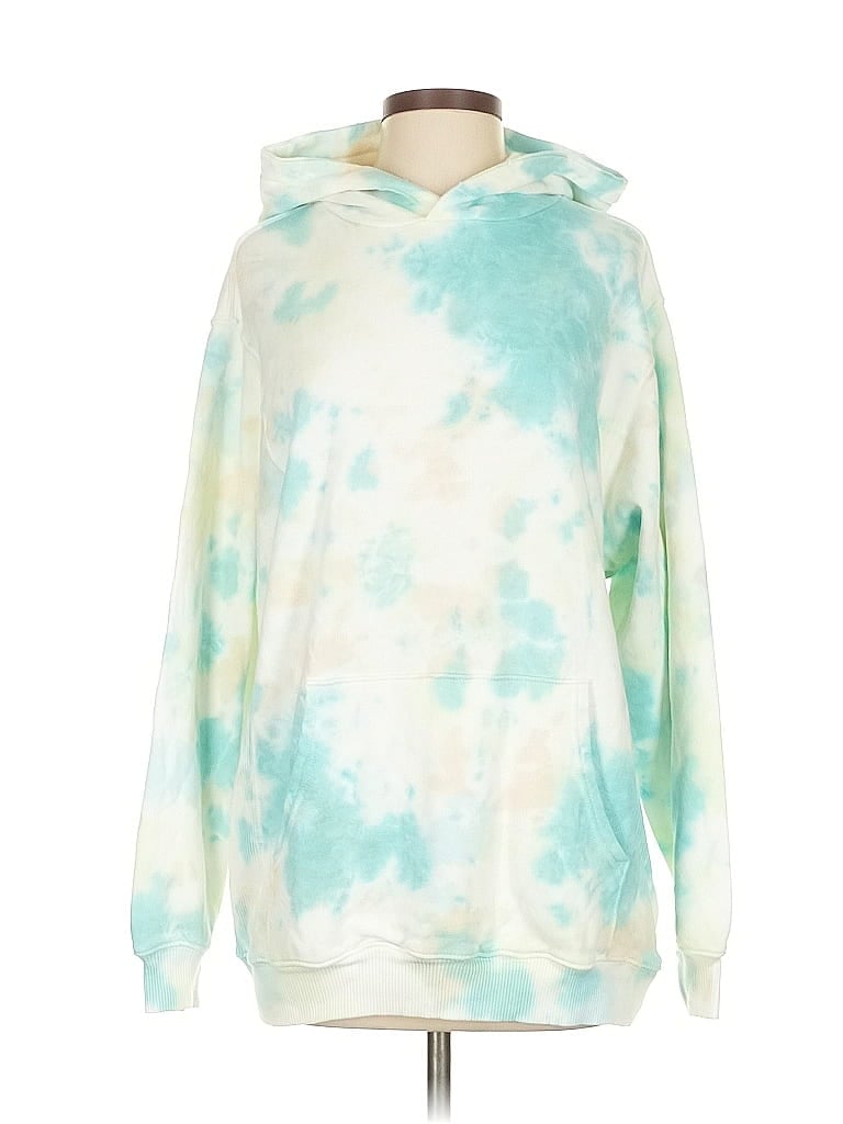 Pre-owned Aerie Pullover Hoodie In Blue