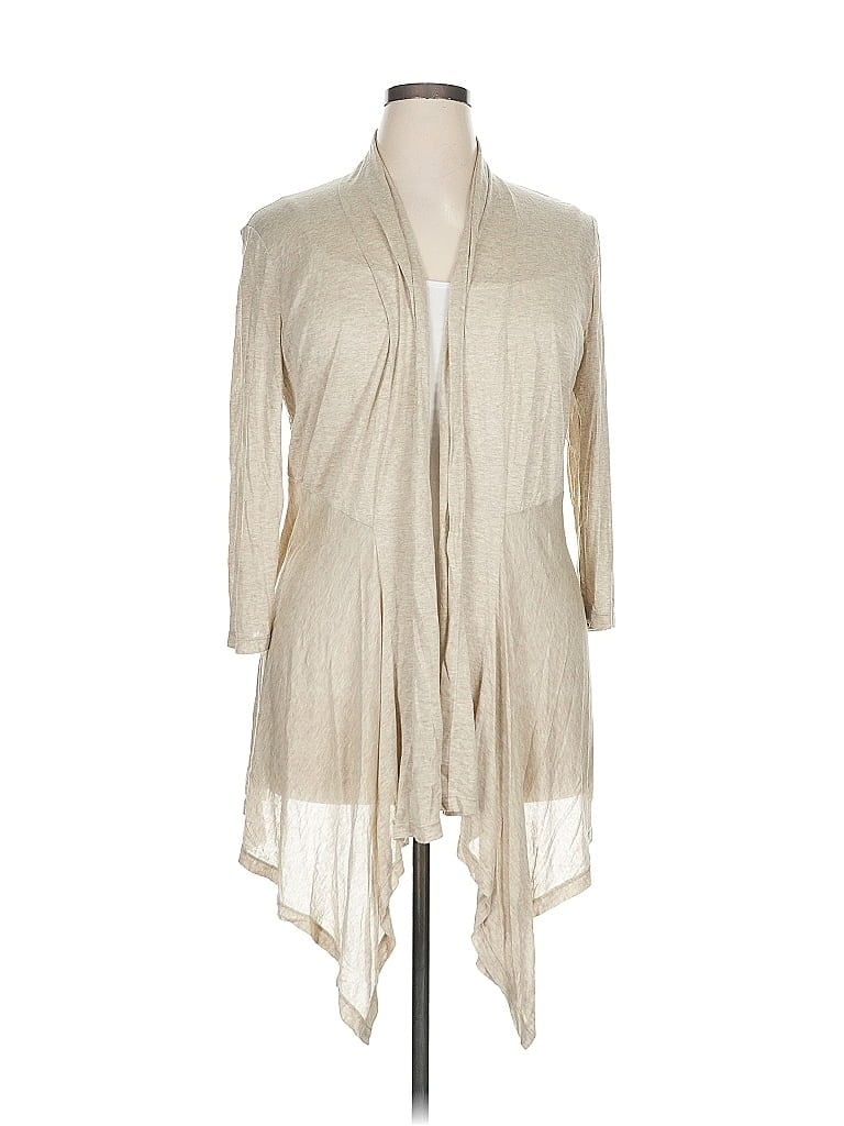 Pre-owned Lafayette 148 Kimono In White