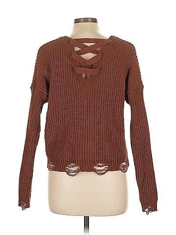 Planet Gold Pullover Sweater (view 2)