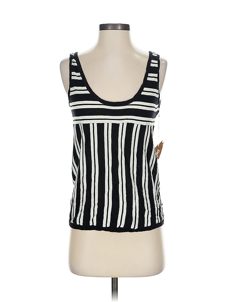 Pre-owned Love 21 Sleeveless Top Black Scoop Neck Tops