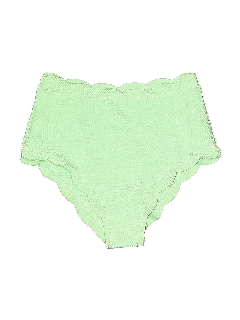 Pre-owned Zaful Swimsuit Bottoms In Green