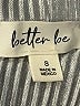 Better be 100% Polyester Metallic Silver Shorts Size S - photo 3