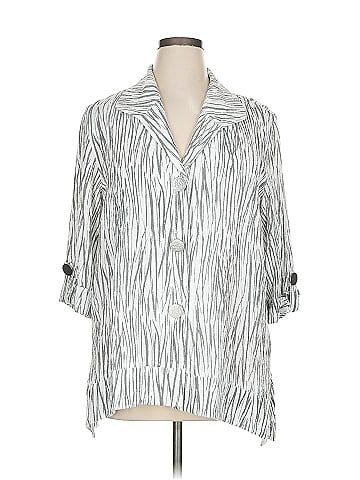 JM Collection 3/4 Sleeve Blouse (view 1)