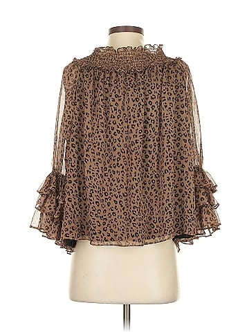 CeCe 3/4 Sleeve Blouse (view 2)