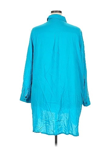 Sheshow 3/4 Sleeve Button-Down Shirt (view 2)