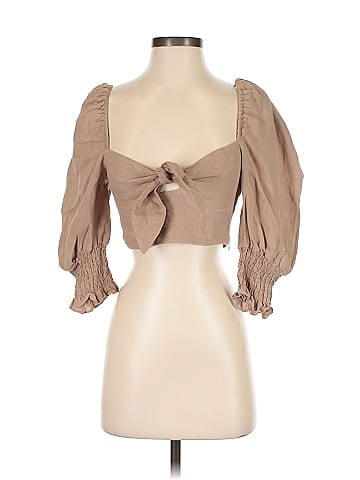 Majorelle 3/4 Sleeve Blouse (view 1)