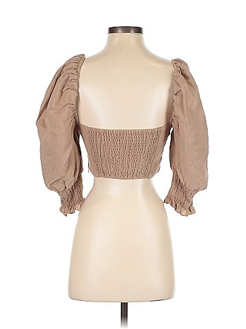 Majorelle 3/4 Sleeve Blouse (view 2)