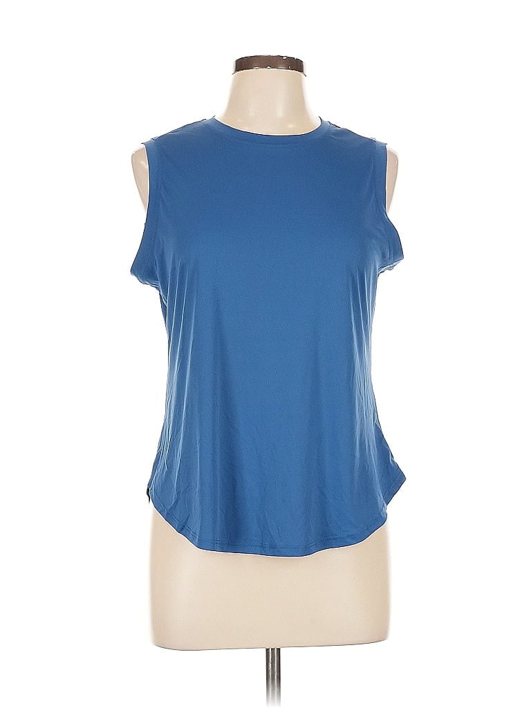 Click to view more detailed imagery on our partner's website Pre-owned Assorted Brands Sleeveless T-shirt In Blue