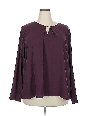 Calvin Klein Long Sleeve Blouse (view 1)