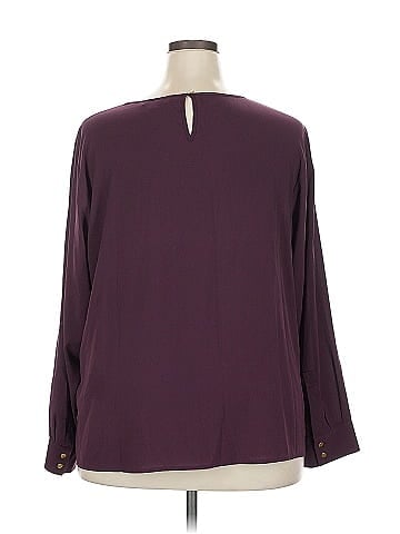 Calvin Klein Long Sleeve Blouse (view 2)