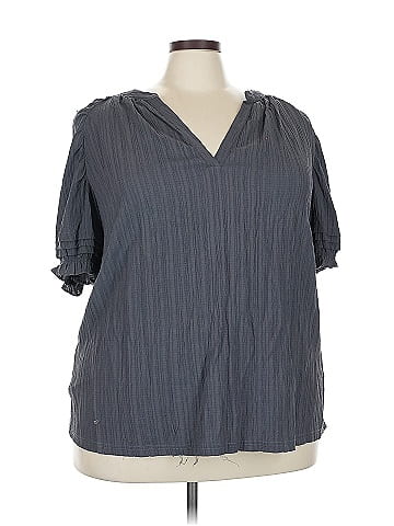 Current Air Short Sleeve Blouse (view 1)