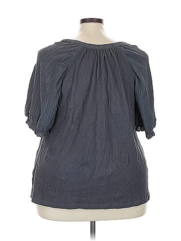 Current Air Short Sleeve Blouse (view 2)