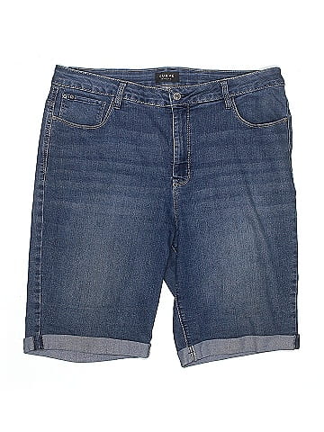 Curve Appeal Denim Shorts (view 1)
