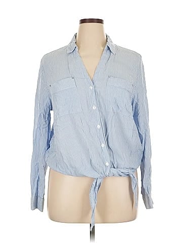 Jones New York Long Sleeve Button-Down Shirt (view 1)