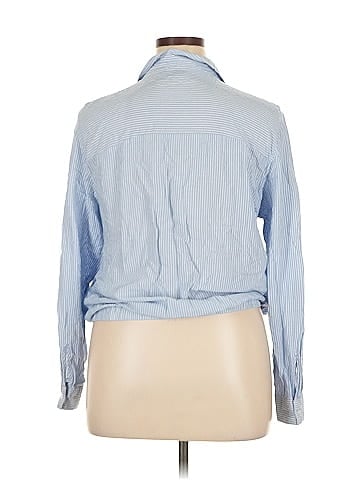 Jones New York Long Sleeve Button-Down Shirt (view 2)
