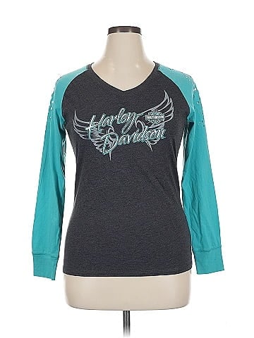 Harley Davidson 3/4 Sleeve T-Shirt (view 1)