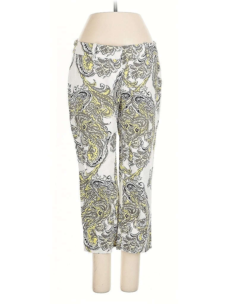 Pre-owned Ann Taylor Casual Pants In White