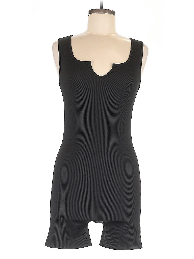 Pre-owned Shein Romper In Black