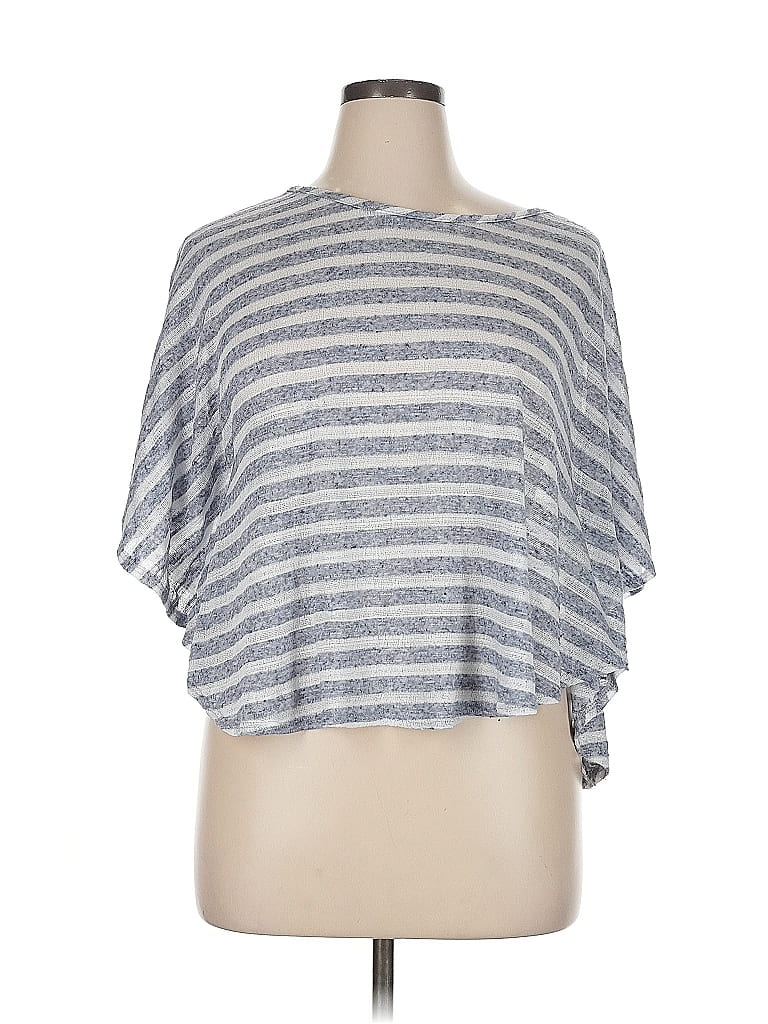 Pre-owned Inc International Concepts Cardigan Sweater In Silver