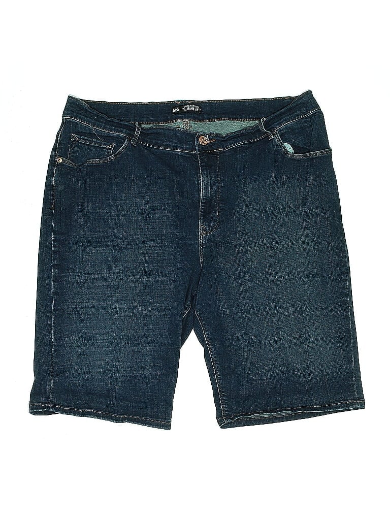 Pre-owned Lee Denim Shorts In Blue