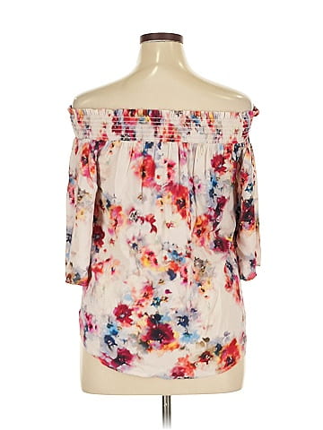 Karen Kane 3/4 Sleeve Blouse (view 2)