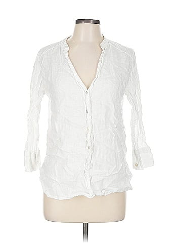 Suzy D 3/4 Sleeve Button-Down Shirt (view 1)
