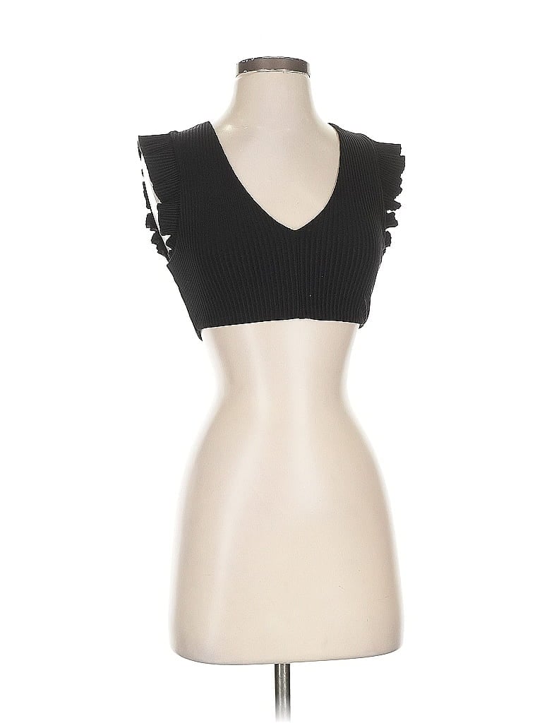 Pre-owned Wilfred Sleeveless T-shirt In Black