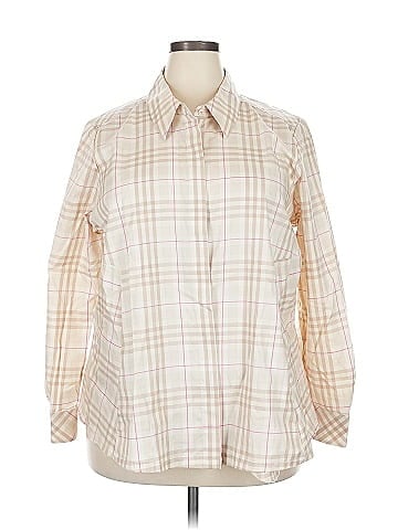 Foxcroft Long Sleeve Button-Down Shirt (view 1)