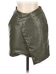 Nicholas Faux Leather Skirt