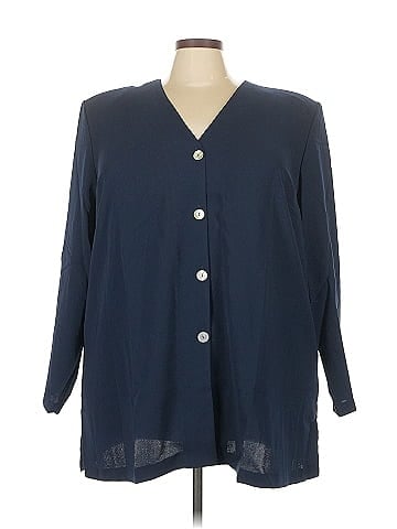 Susan Graver 3/4 Sleeve Blouse (view 1)