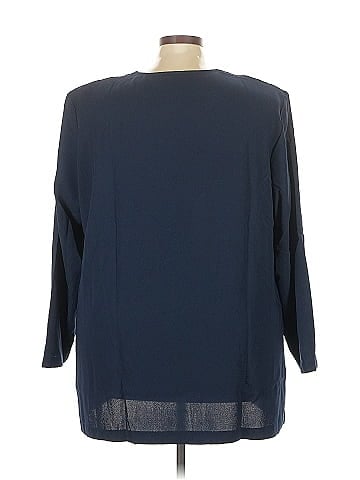Susan Graver 3/4 Sleeve Blouse (view 2)