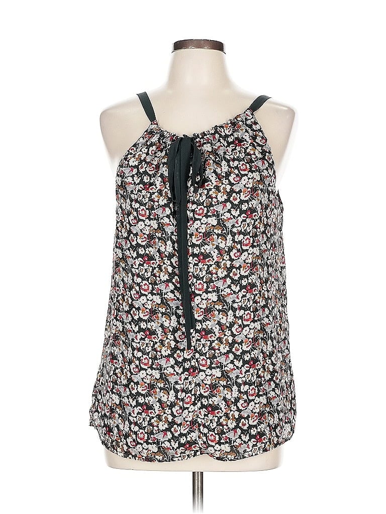 Pre-owned Gap Sleeveless Blouse In Black