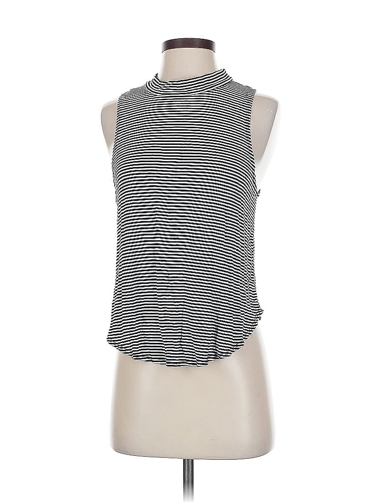 Pre-owned Poetry Sleeveless Top Black Cowl Neck Tops